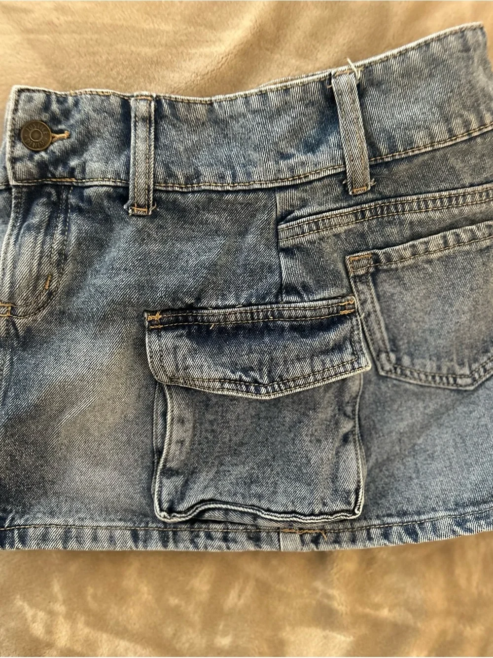 Justice denim cargo